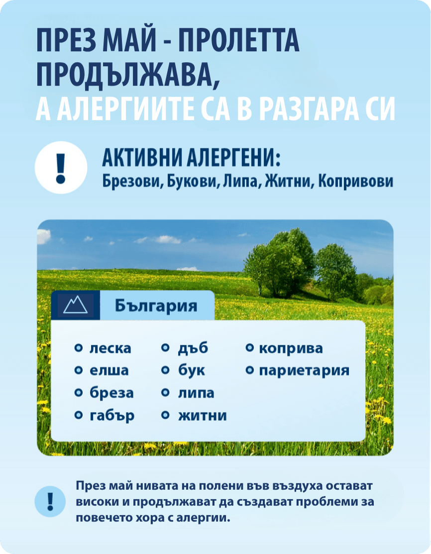 alergy calendar